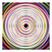 Kosmische Rays Perfektes Poster (Vorderseite)