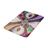 Kosmische Rays Polar Bathmat Badematte (Schrägansicht)