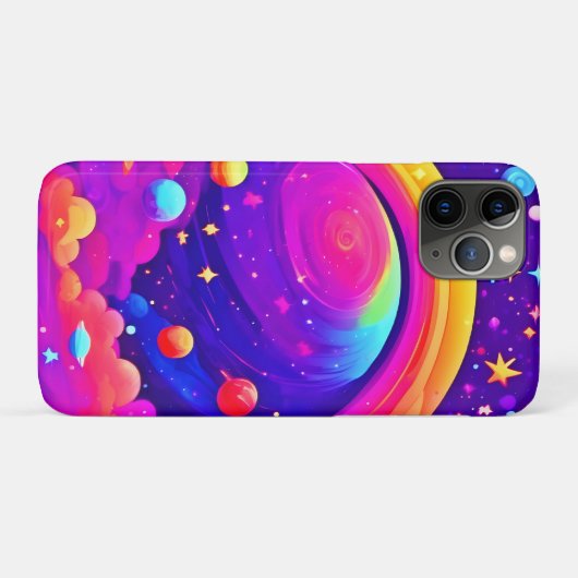Kosmische Regenbogenkunst Case-Mate iPhone Hülle (Rückseite (Horizontal))