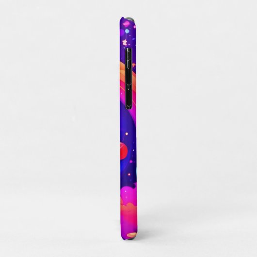 Kosmische Regenbogenkunst Case-Mate iPhone Hülle (Hinten/Links)
