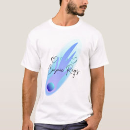 Kosmische Regenfälle Comet Splash Weißer T - Shirt