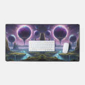 Kosmische Reiche: Alien Welten in Bewegung Schreibtischunterlage (Tastatur & Maus)