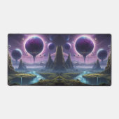 Kosmische Reiche: Alien Welten in Bewegung Schreibtischunterlage (Vorderseite)