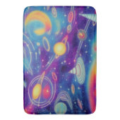 kosmische Reise Badematte (Vorderseite Vertikal)