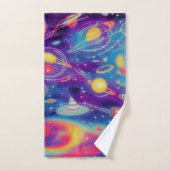 kosmische Reise Badhandtuch Set (Handtuch)