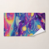 kosmische Reise Badhandtuch Set (Handtuch)