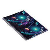 kosmische Reise Notizblock (Rechte Seite)