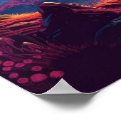 Kosmische Reise Poster (Ecke)