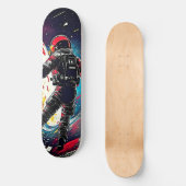 Kosmische Reise Skateboard (Vorderseite)