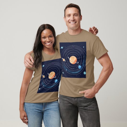 "Kosmische Reise" T-Shirt (Unisex)