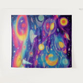 kosmische Reise Wandteppich (Vorderseite (Horizontal))