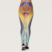 Kosmische Rennen Leggings (Rückseite)
