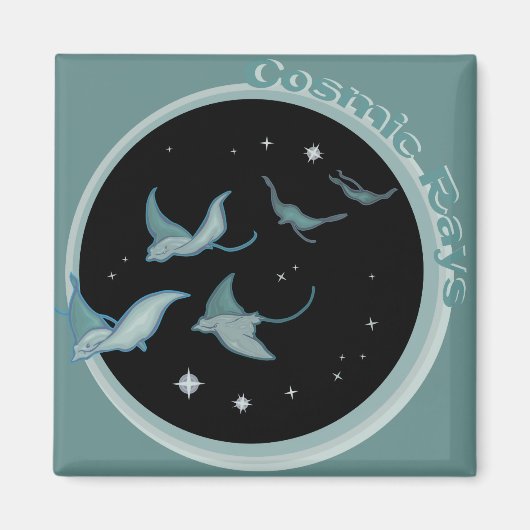 Kosmische Rennen Magnet (Vorne)