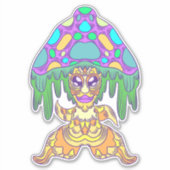 Kosmische Rhythmen Aufkleber (Vorderseite)