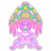 Kosmische Rhythmen Aufkleber (Vorderseite)