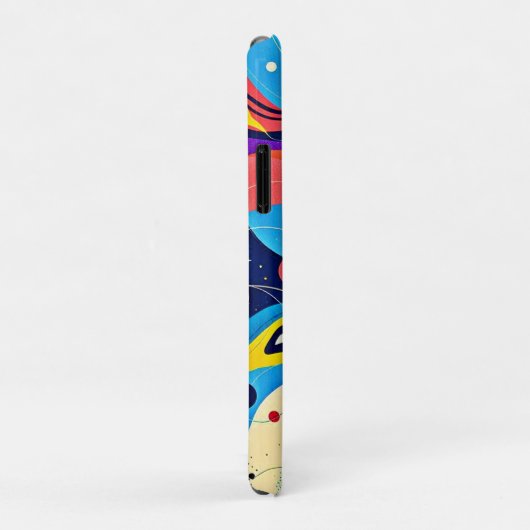 Kosmische Rhythmuskunst Case-Mate iPhone Hülle (Hinten/Rechts)