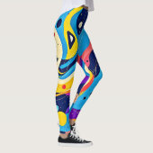Kosmische Rhythmuskunst Leggings (Rechts)