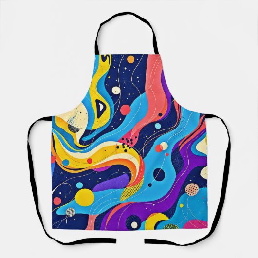Kosmische Rhythmuskunst Schürze (Vorderseite)
