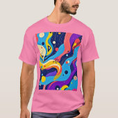 Kosmische Rhythmuskunst T-Shirt (Vorderseite)