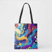 Kosmische Rhythmuskunst Tasche (Vorderseite)