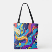 Kosmische Rhythmuskunst Tasche (Rückseite)