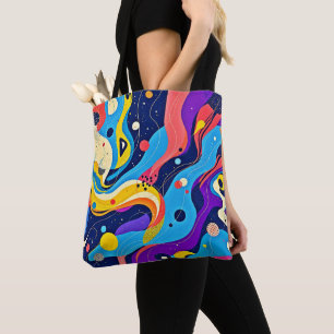 Kosmische Rhythmuskunst Tasche