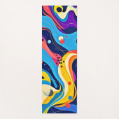 Kosmische Rhythmuskunst Yogamatte (Vorderseite)