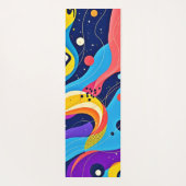 Kosmische Rhythmuskunst Yogamatte (Rückseite)