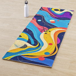 Kosmische Rhythmuskunst Yogamatte