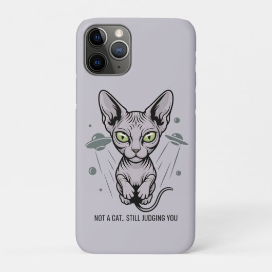 Kosmische Richter-Sphynx-Katze Kunst Case-Mate iPhone Hülle (Rückseite)