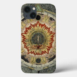 Kosmische Rose Tetragrammaton Mandala Case-Mate iPhone Hülle