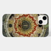 Kosmische Rose Tetragrammaton Mandala Case-Mate iPhone Hülle (Rückseite (Horizontal))