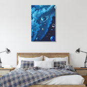 Kosmische Ruhe Leinwanddruck (Insitu (Schlafzimmer))