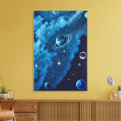 Kosmische Ruhe Leinwanddruck (Insitu (Wohnzimmer))