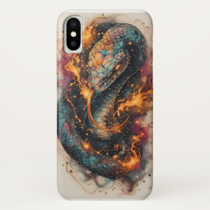 Kosmische Schlange mit weitläufigem Raum Case-Mate iPhone Hülle