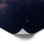 Kosmische Schlangensternleere Poster (Ecke)