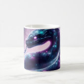 Kosmische Schlangenzodiak-Galaxie-Astrologie Kaffeetasse (Mittel)