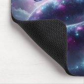 Kosmische Schlangenzodiak-Galaxie-Astrologie Mousepad (Ecke)