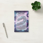 Kosmische Schlangenzodiak-Galaxie-Astrologie Post-it Klebezettel (Büro)