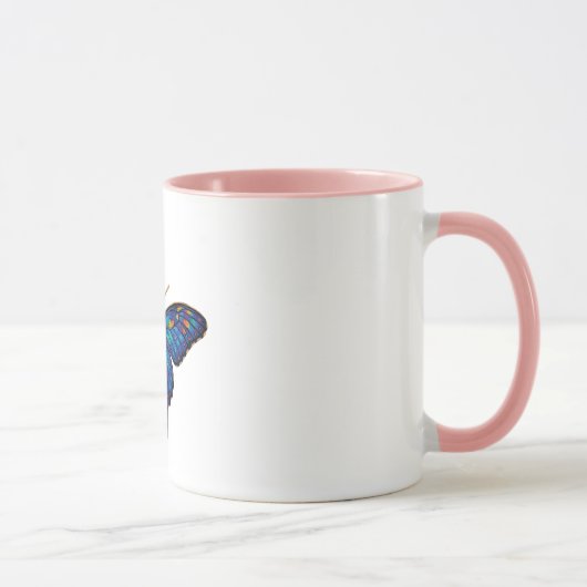 Kosmische Schmetterlingsmühle-Tasse - Lebhafte Gal Tasse (Rechts)