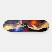 Kosmische Schöpfung Skateboard - Hand of God Fusio (Horizontal)
