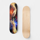 Kosmische Schöpfung Skateboard - Hand of God Fusio (Vorderseite)