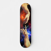 Kosmische Schöpfung Skateboard - Hand of God Fusio (Vorne)