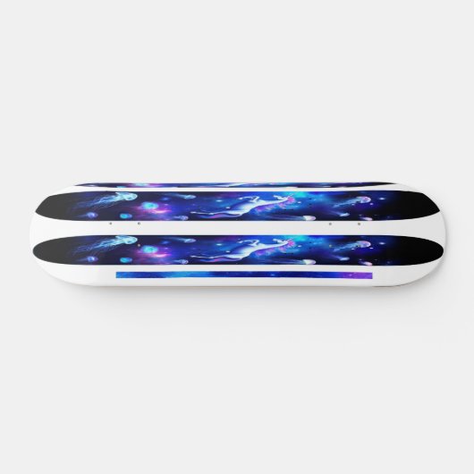 Kosmische Seefahrt Skateboard (Horizontal)