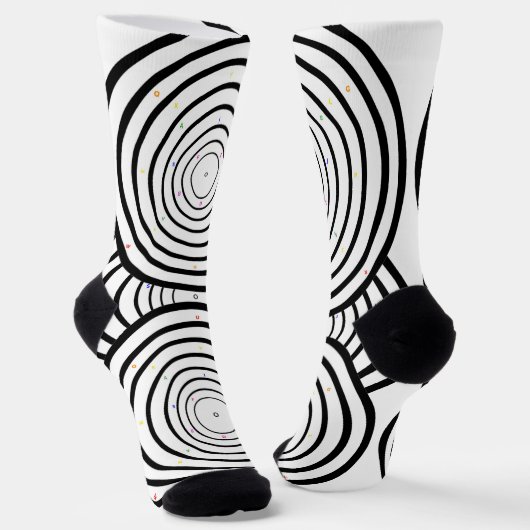 Kosmische Socken (Gewinkelt)