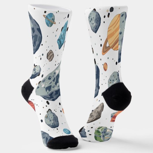 Kosmische Socken - weltraumtaugliche Socken mit Pl (Gewinkelt)