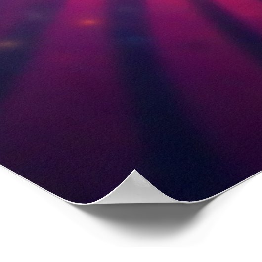 Kosmische Sonne: Ein psychedelisches Tapestry Poster (Ecke)