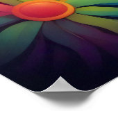 Kosmische Sonne: Ein psychedelisches Tapestry Poster (Ecke)