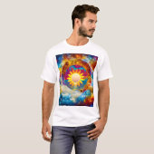 kosmische Sonne T-Shirt (Vorne ganz)