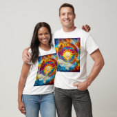 kosmische Sonne T-Shirt (Unisex)